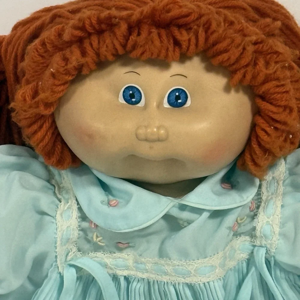 Vintage Cabbage Patch Kids Red Head 1978/1982 Blue Eyes